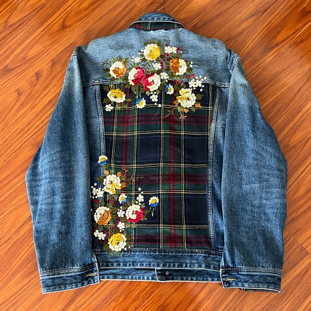 Guess Mid Blue Wash Denim Jacket XXL